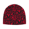 Supreme Reversible Camo Beanie 'Red'
