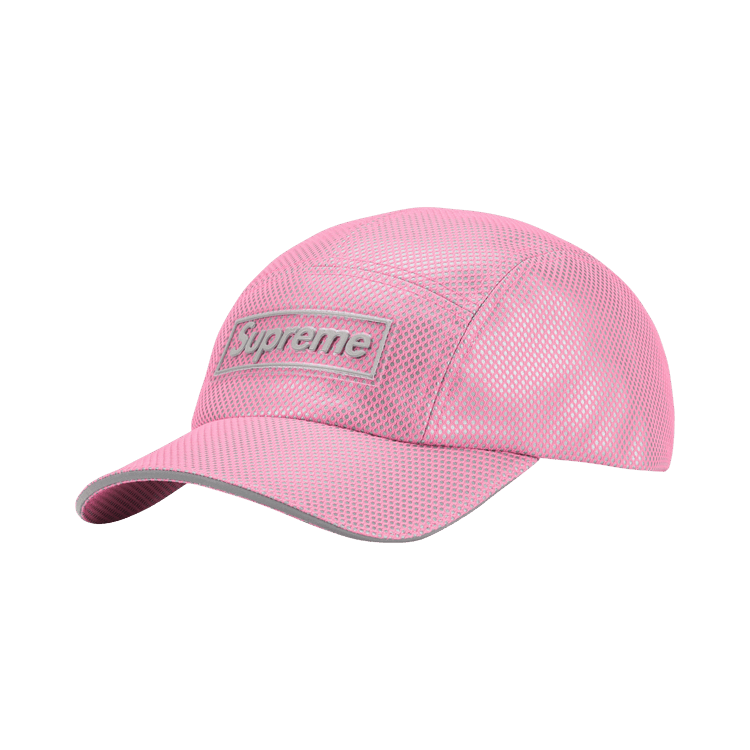 Supreme Metallic Mesh Camp Cap 'Pink'
