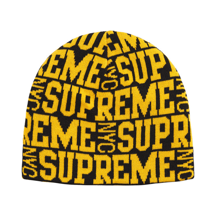 Supreme Reversible Camo Beanie 'Black'