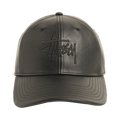 Stussy Leather Basic StüSsy Cap 'Black'