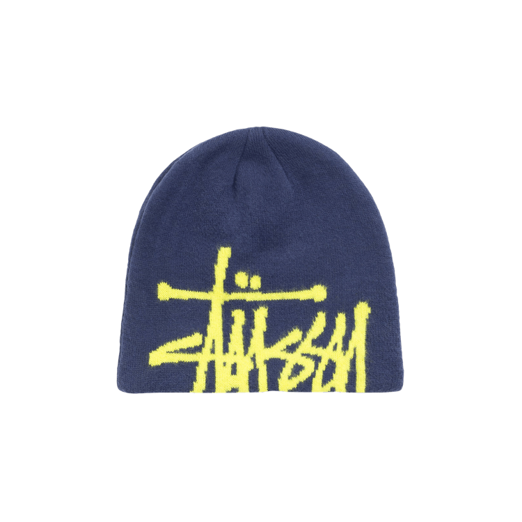 Stussy Brushed Out Basic Skullcap 'Navy'