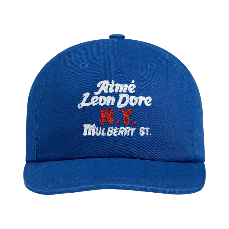 Aimé Leon Dore Mulberry Chainstitch Hat 'Blue Quartz'