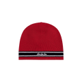 Aimé Leon Dore Stripe Knit Beanie 'Equestrian Red'