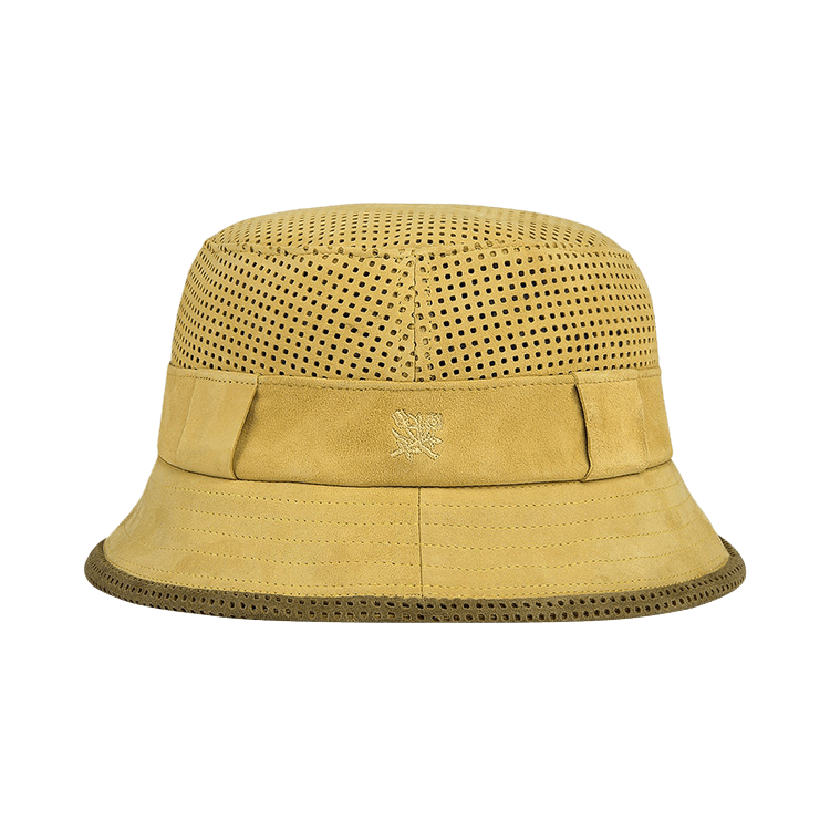 Aimé Leon Dore Perforated Suede Bucket Hat 'Sahara Sun'