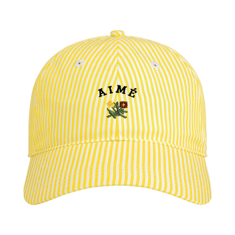 Aimé Leon Dore Striped Crest Logo Hat 'Sunstruck'