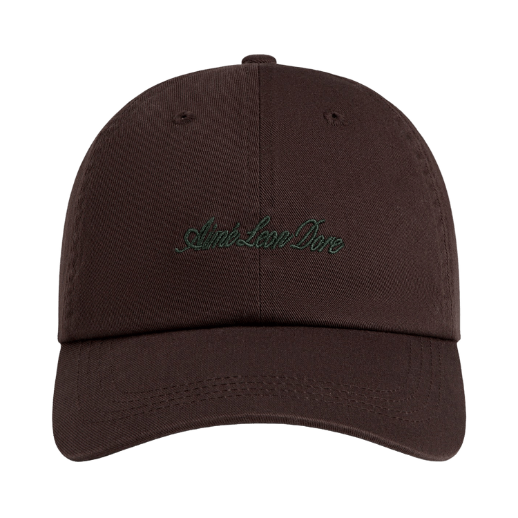 Aimé Leon Dore Washed Script Chino Hat 'Coffee Bean'