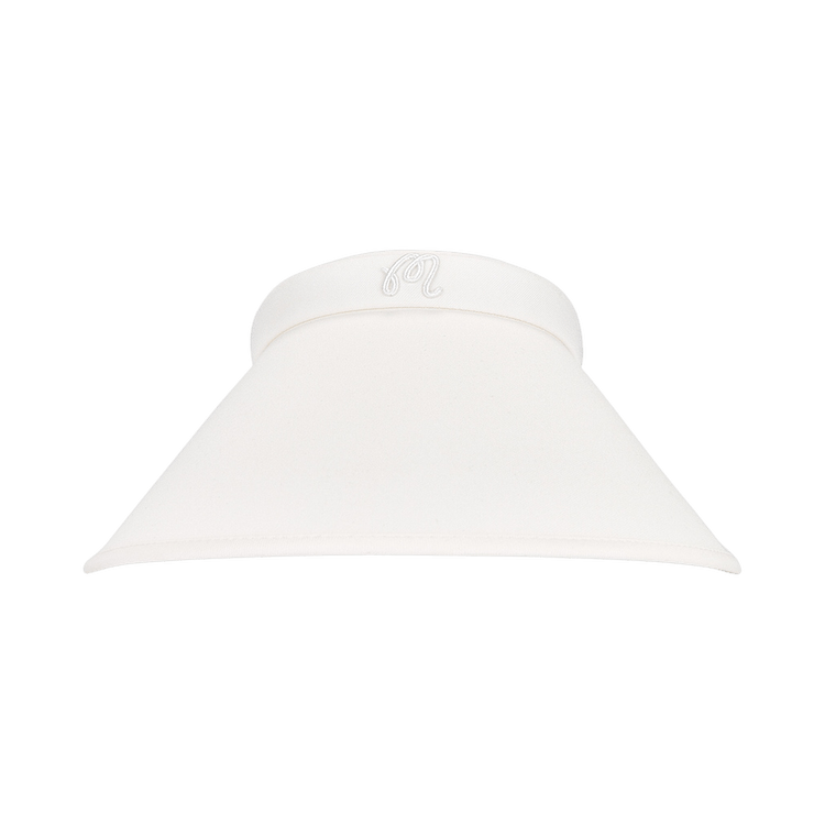 Malbon Claire Visor 'Ivory'