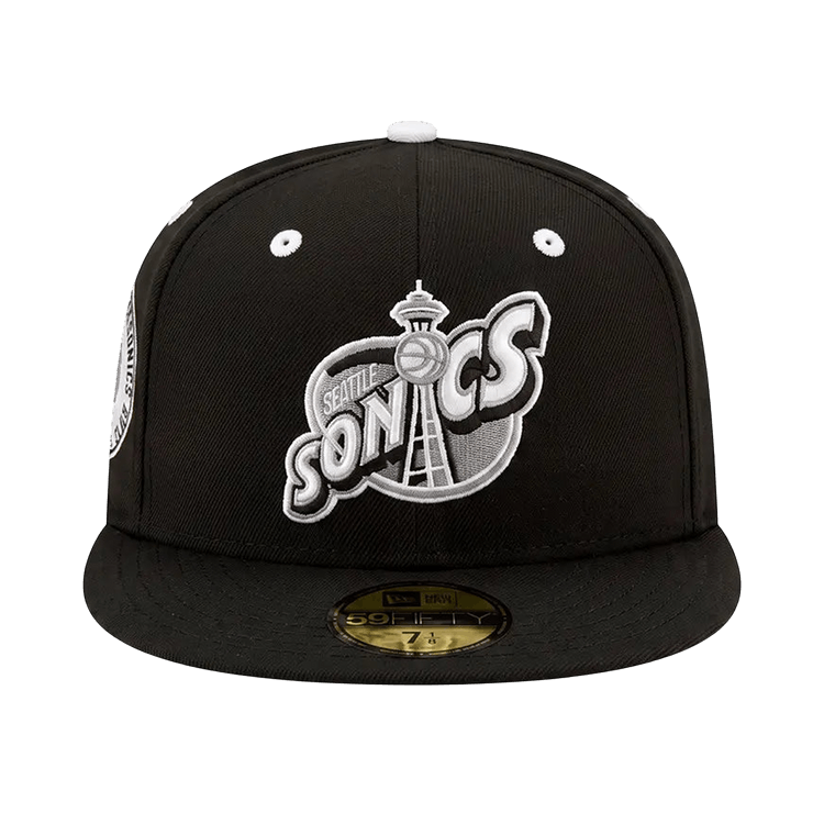 New Era Seattle Supersonics 59Fifty 'Black/White'