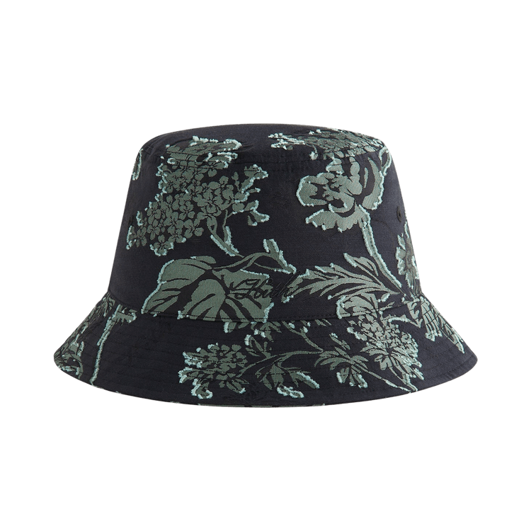 Kith For Needles Clip Jacquard Dawson Bucket Hat 'Black'
