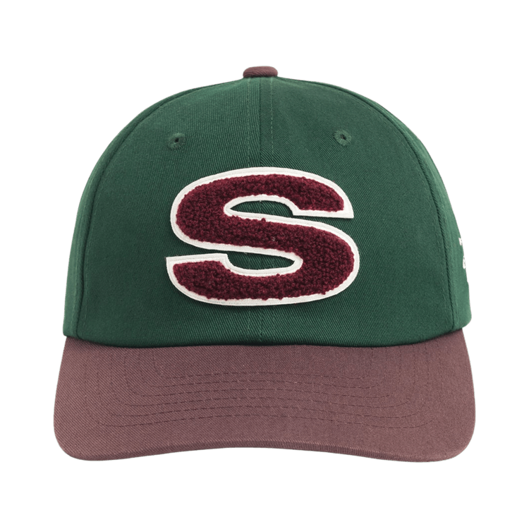 Stussy Chenille S Snapback Cap 'Spruce'
