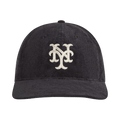 Kith x '47 For The New York Mets Lightweight Sueded Velour Long Bill Cap 'Black'