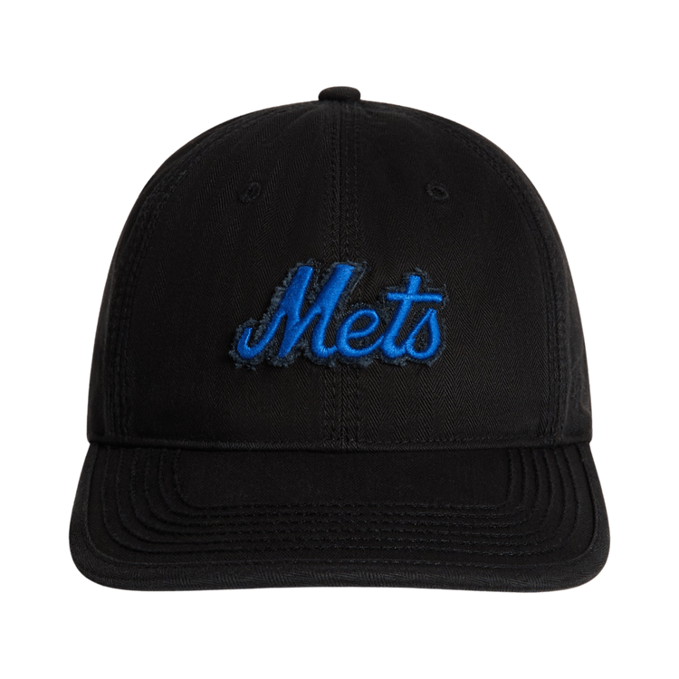 Kith x '47 For The New York Mets Herringbone Brand Franchise Ls Cap 'Black'