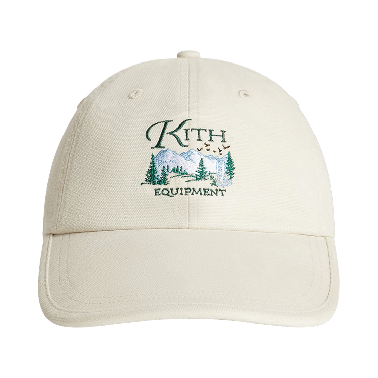 Kith x '47 Canvas Long Visor Clean Up Cap 'Sandrift'