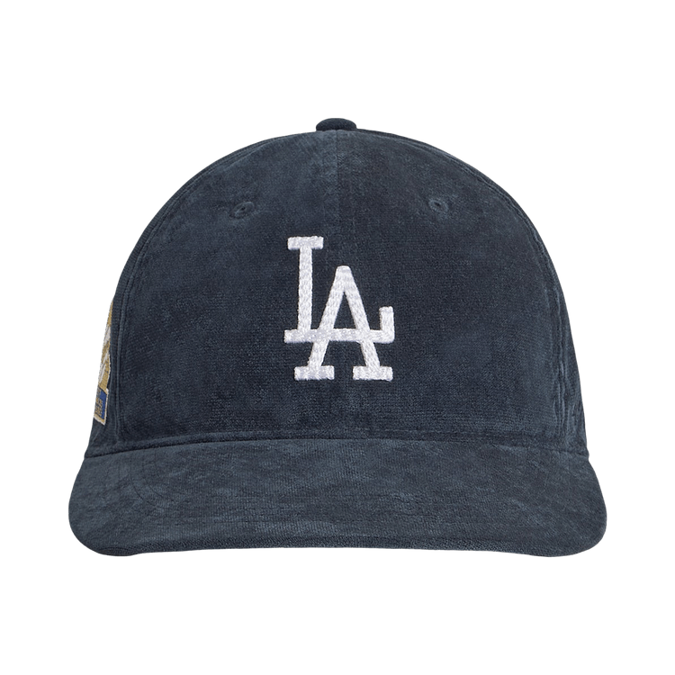 Kith x '47 For The Los Angeles Dodgers Lightweight Suede Velour Long Bill Cap 'Nocturnal'