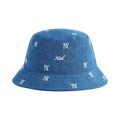 Kith Ny All-Over Embroidery Dawson Bucket Hat 'Medium Indigo'