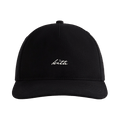 Kith Autograph Brushed Twill Bay Low Pinch Crown Cap 'Black'
