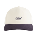 Kith Script Brushed Twill Bay Low Pinch Crown Cap 'Nocturnal'