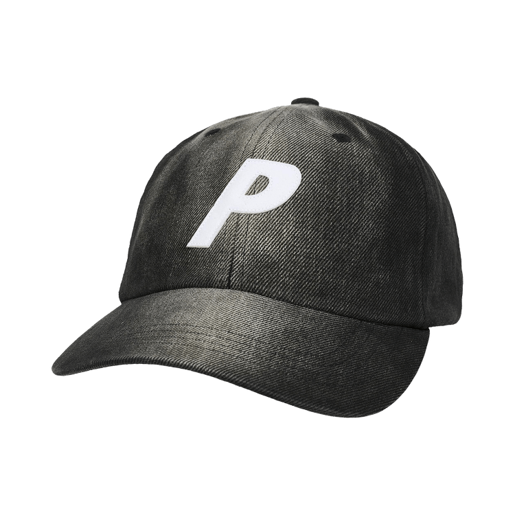 Palace Bleached Denim P 6-Panel 'Black'