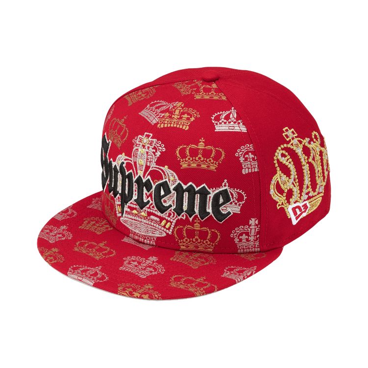 Supreme Crown New Era 'Red'