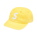 Supreme Washed Canvas S Logo 6-Panel 'Yellow'