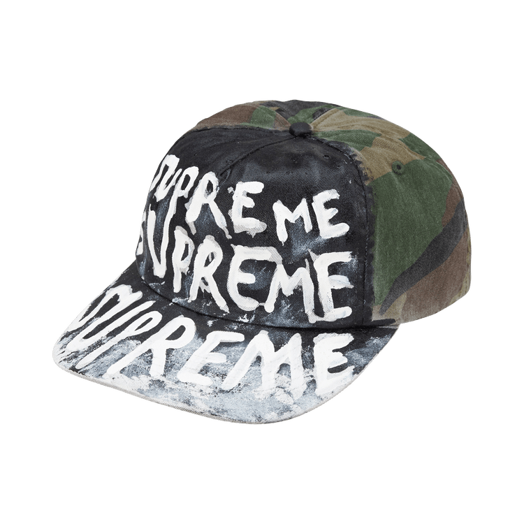 Supreme Painted 5-Panel 'Woodland Camo'