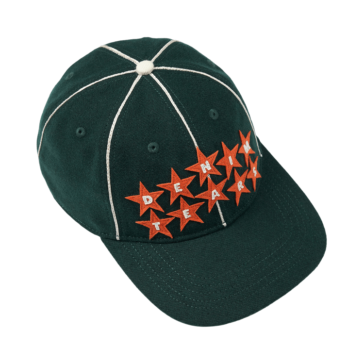 Denim Tears Star Logo Cap 'Green'