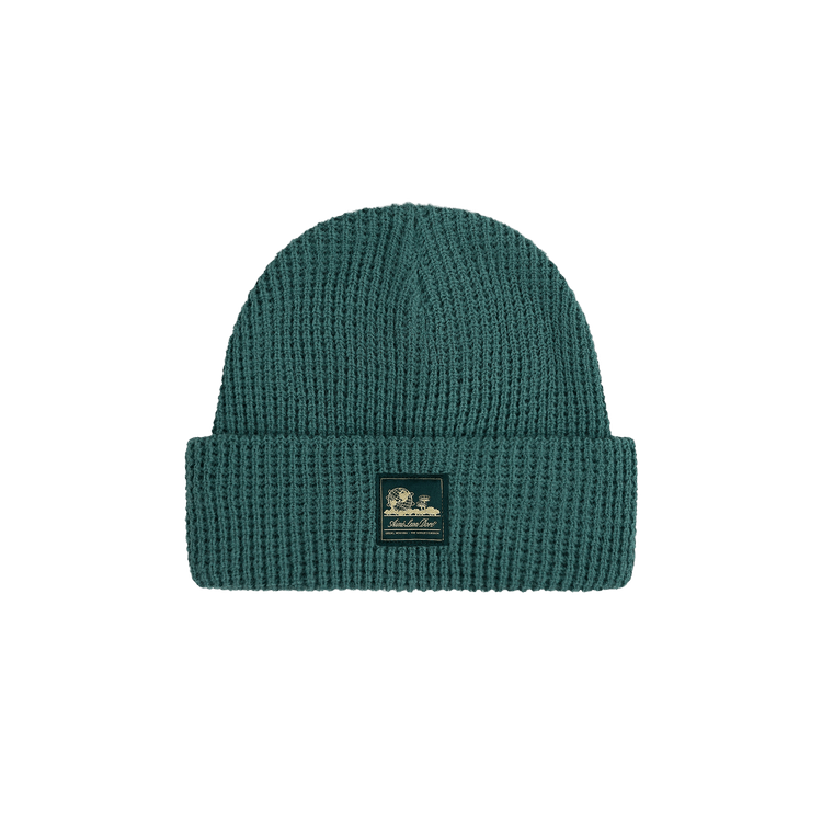 Aimé Leon Dore Waffle Knit Beanie 'Slate Green'