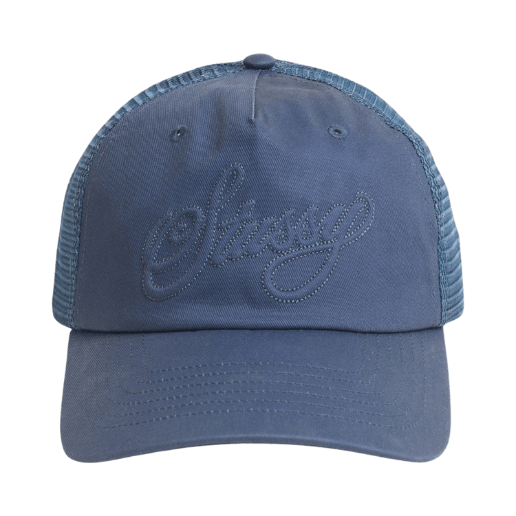 Stussy Cursive Stitch Trucker 'Navy'