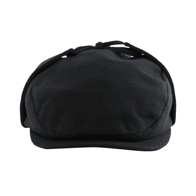 Y's Flap Cap With Ear Muffs 'Black'