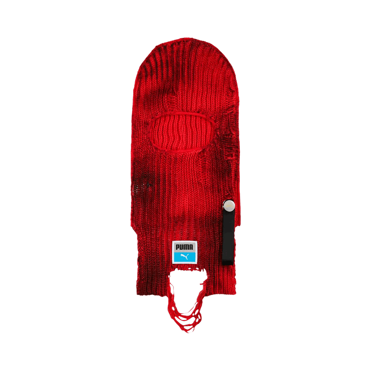 Puma x A$AP Rocky Knitted Balaclava Hats 'Red/Black'