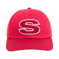 Stussy Chenille S Snapback Cap 'Gym Red'