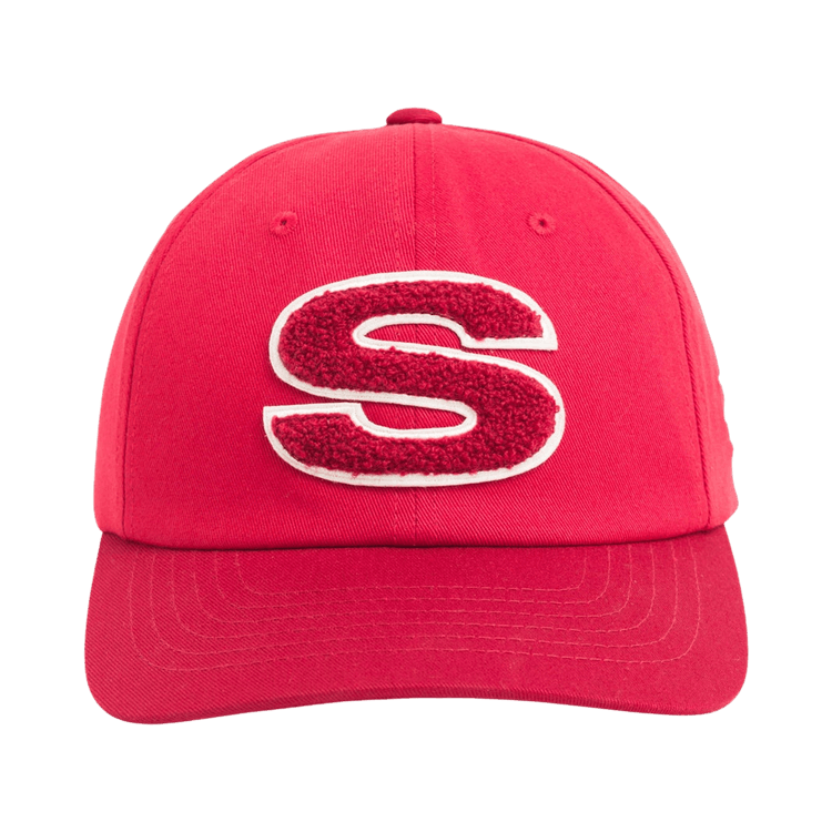 Stussy Chenille S Snapback Cap 'Gym Red'