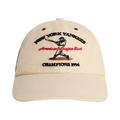 Kith x '47 For The New York Yankees Clean Up Duck Canvas Long Visor Cap 'Sandrift'