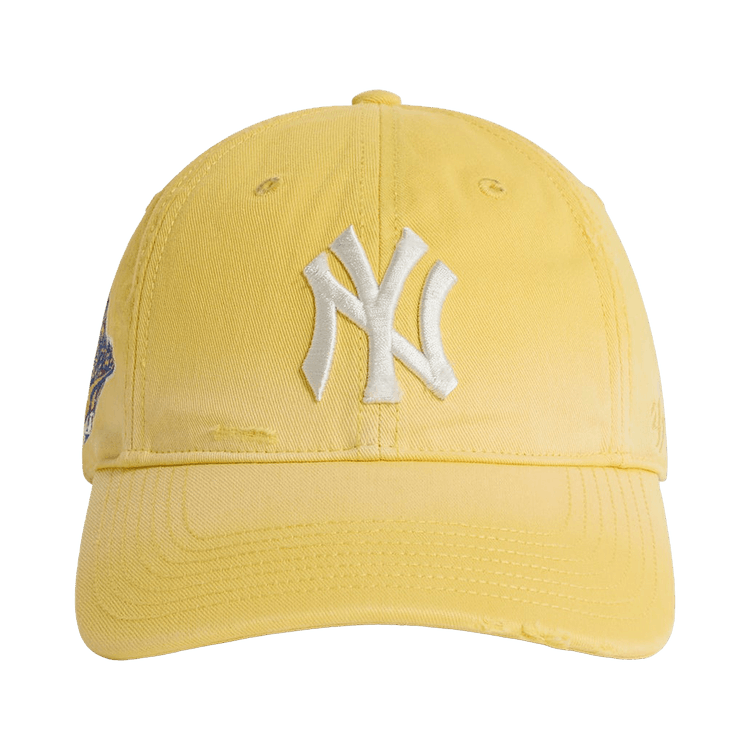 Kith x '47 For The New York Yankees Sun Faded Franchise Ls Cap 'Buzz'
