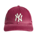 Kith x ‘47 For The New York Yankees Sun Faded Franchise Ls Cap 'Garnet'