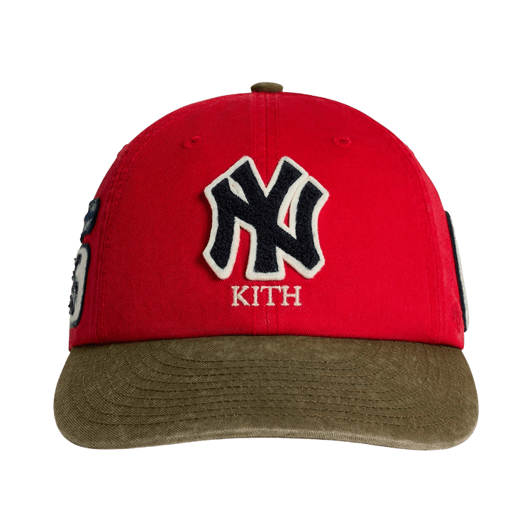Kith x '47 For The New York Yankees Clean Up Round Visor Cap 'Retro'