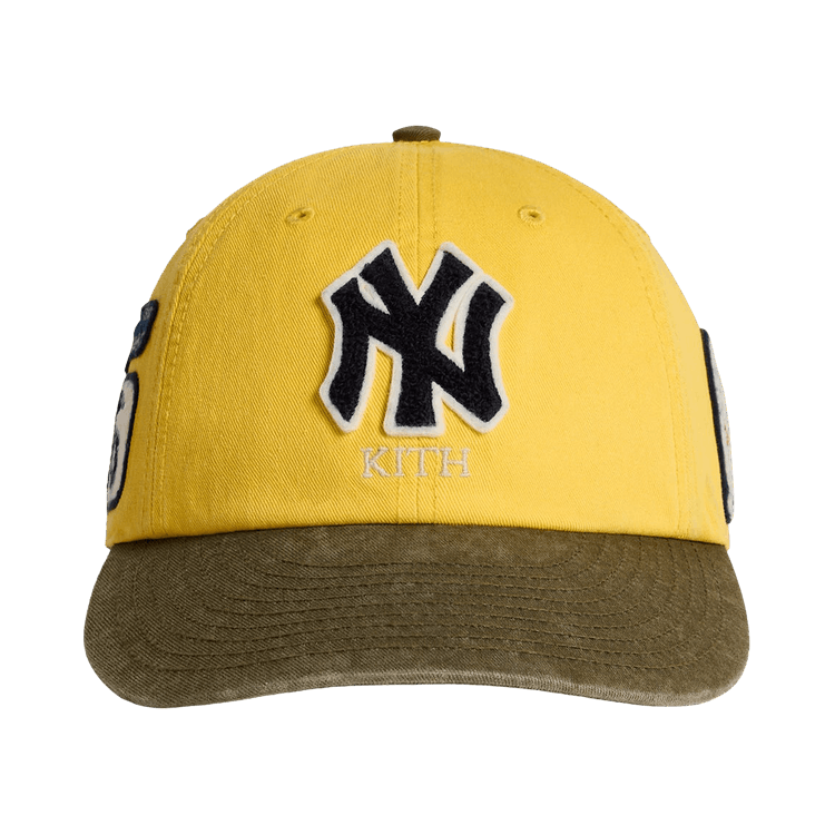 Kith x '47 For The New York Yankees Clean Up Round Visor Cap 'Buzz'
