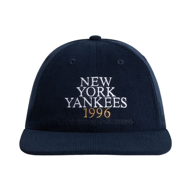 Kith x '47 For The New York Yankees Corduroy Curve Clean Up Cap 'Nocturnal'