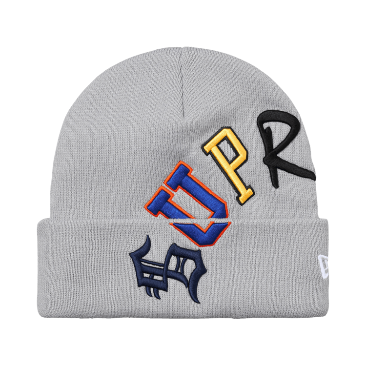 Supreme New Era Arc Beanie 'Grey'