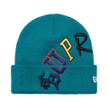 Supreme New Era Arc Beanie 'Teal'