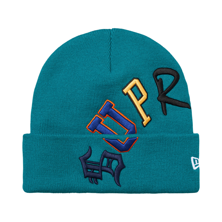 Supreme New Era Arc Beanie 'Teal'