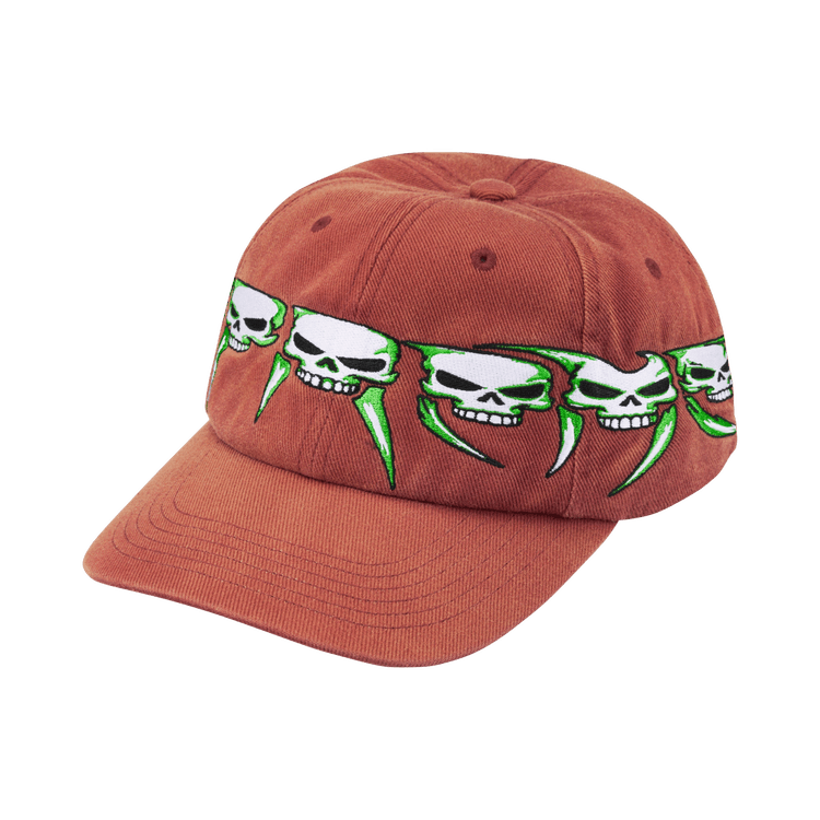 Supreme Skulls Spellout 6-Panel 'Rust'