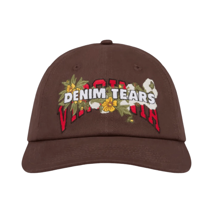Denim Tears Virginia Embroidered-Logo Adjustable Cap 'Brown'
