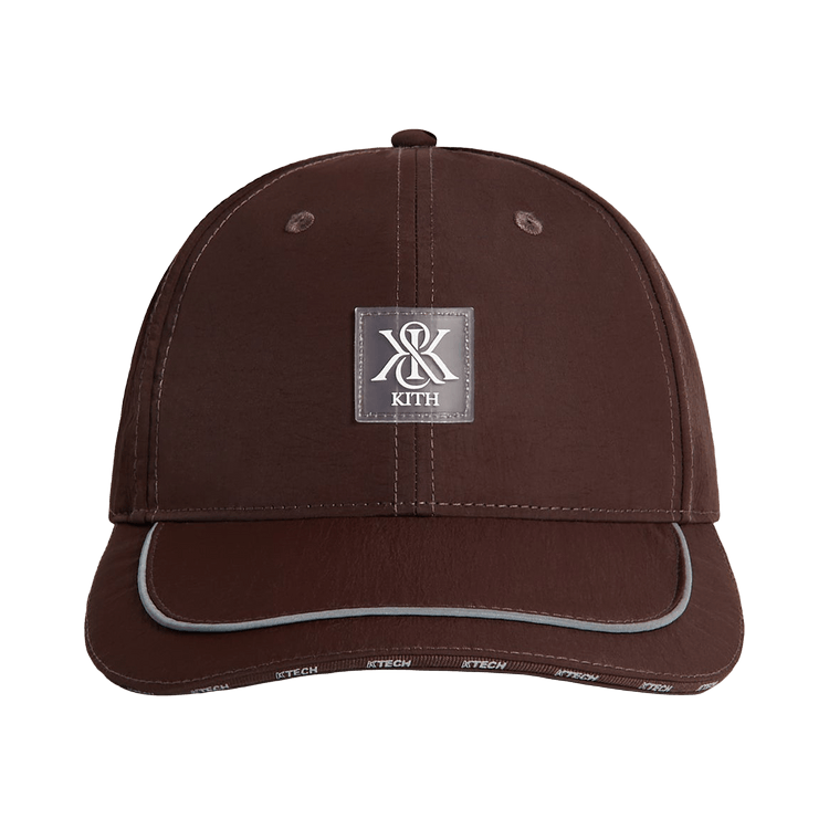 Kith Wrinkle Nylon Pieced Classic Cap 'Hickory'