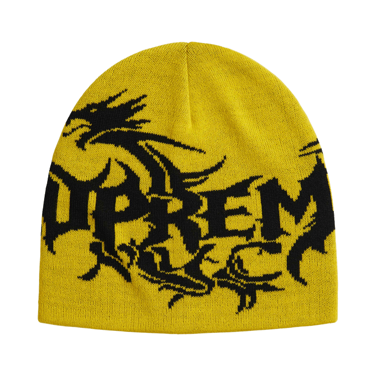 Supreme Dragon Beanie 'Yellow'