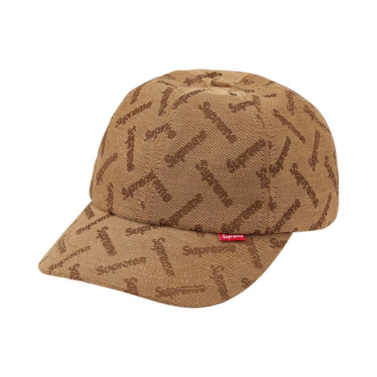 Supreme Monogram Jacquard 6-Panel 'Tan'