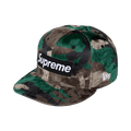 Supreme Crushed Velvet Box Logo New Era 'Woodland Camo'