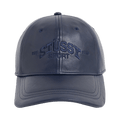 Stussy Sport Leather Cap 'Navy'