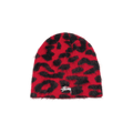 Stussy Cashmere Leopard Skullcap 'Red'
