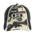 Stussy S Oval Cap 'Woodland Camo'